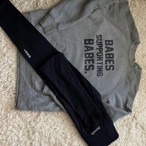 Black high waisted Bench leggings.